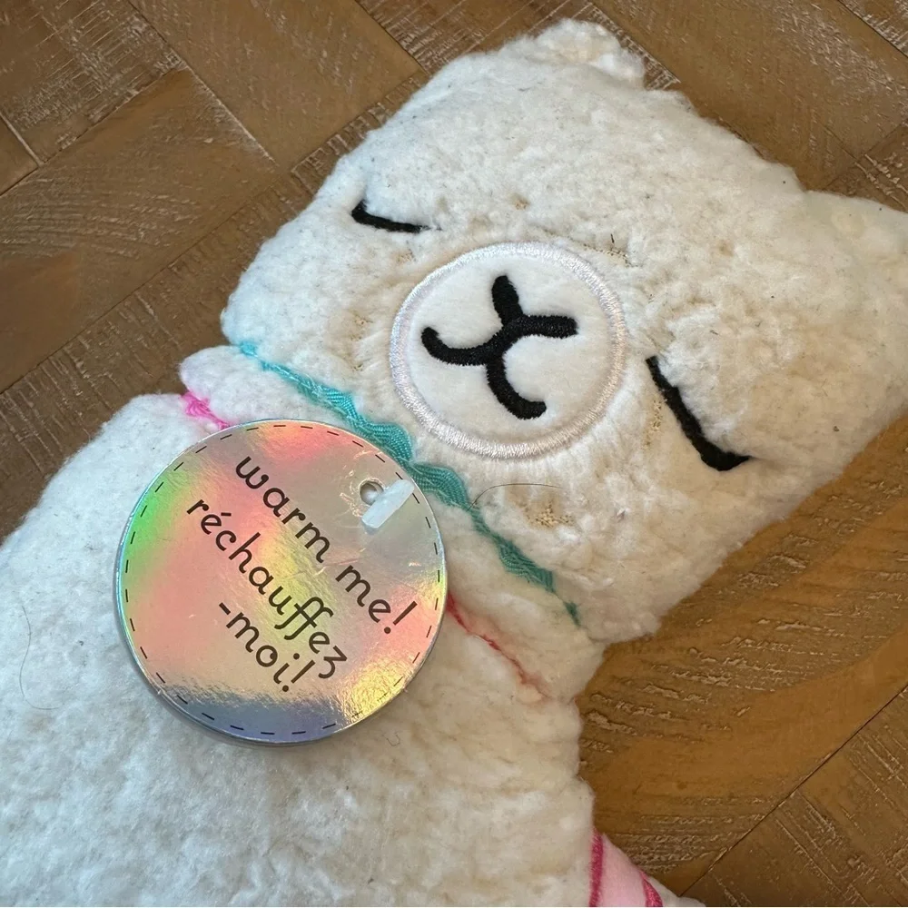 Warmable Hot Pack Lama Plush Animal